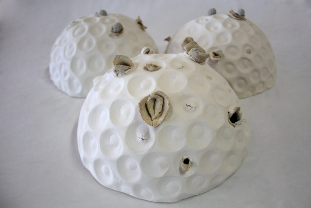 POLEN by Luis Torres Ceramics interpretación instalación cerámica escultura conceptual contemporánea